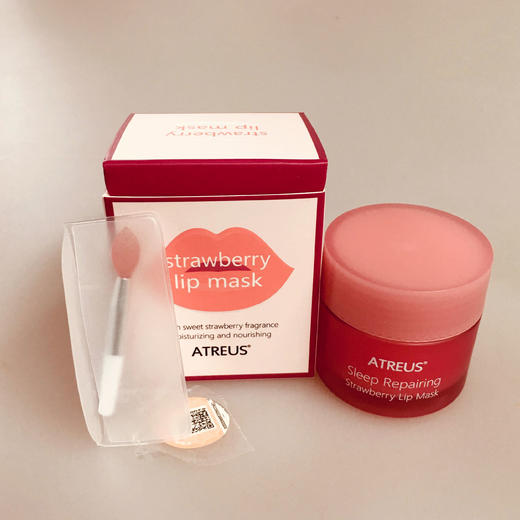 【中欧班列精选】MMT 泰国ATREUS草莓唇膜20g/瓶 商品图1