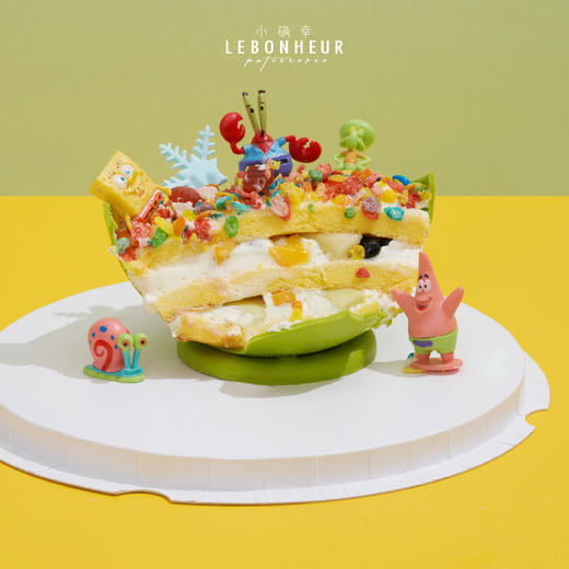 敲敲乐系列  “敲” 派大星 · 奶油蛋糕 商品图2