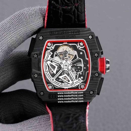 RichardMille理查德•米勒  (腕表型号: RM50-03，迈凯轮)艺术提升了全新层次，碳纤维壳套  美的纹路  的做工！🔱搭载大日历 多功能全自动机械机芯 商品图9