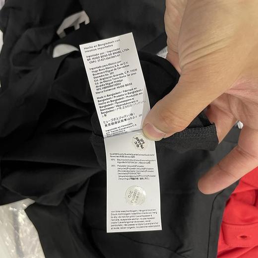 夏季新款  Hugo Boss 黑标男士简约休闲百搭圆领短袖T恤 商品图4