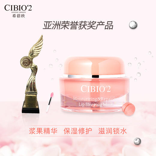 【中欧班列精选】MMT 泰国 CIBIO'2睡眠修护唇膜15g/瓶 商品图0