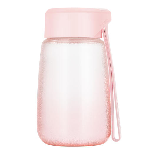 优道 玻璃水瓶 多乐咪 380ml 烟粉 商品图0