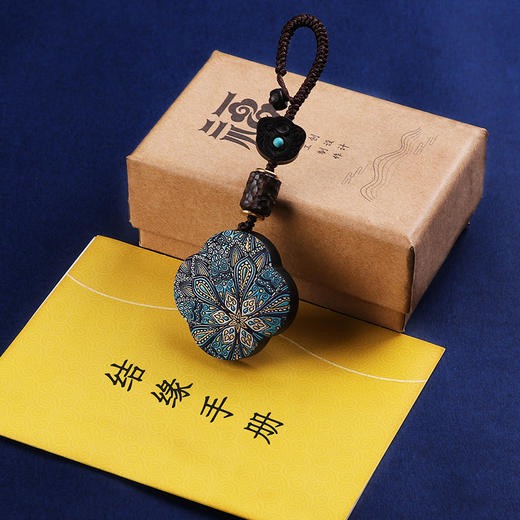 【黑檀木手绘四叶草挂饰】 商品图6