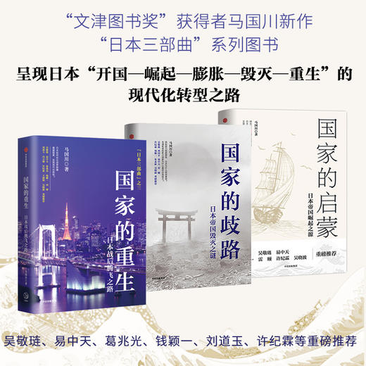 国家的重生+启蒙+歧路 套装3册 马国川 著 历史 商品图0