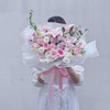 《万卷繁花》  粉色系混搭花束 商品缩略图0