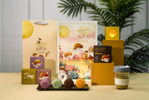 仙菇萃月饼礼盒 商品图0