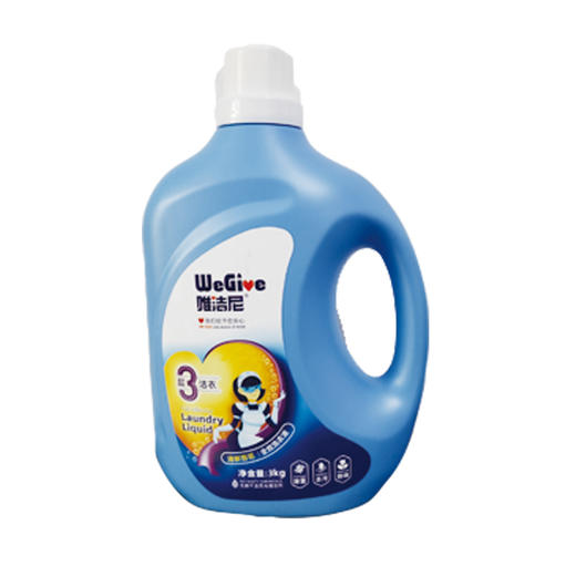 唯洁尼清新百花全效洗衣液3kg 商品图0