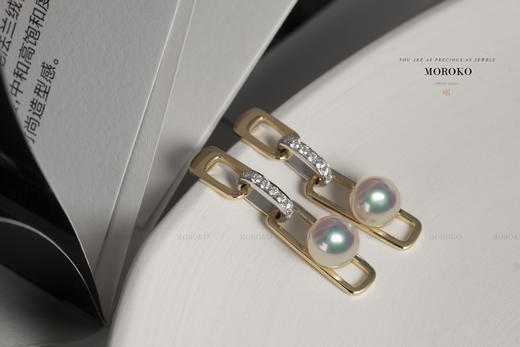 缀玉连珠 | 设计耳钉 商品图7