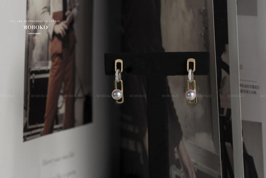 缀玉连珠 | 设计耳钉 商品图6