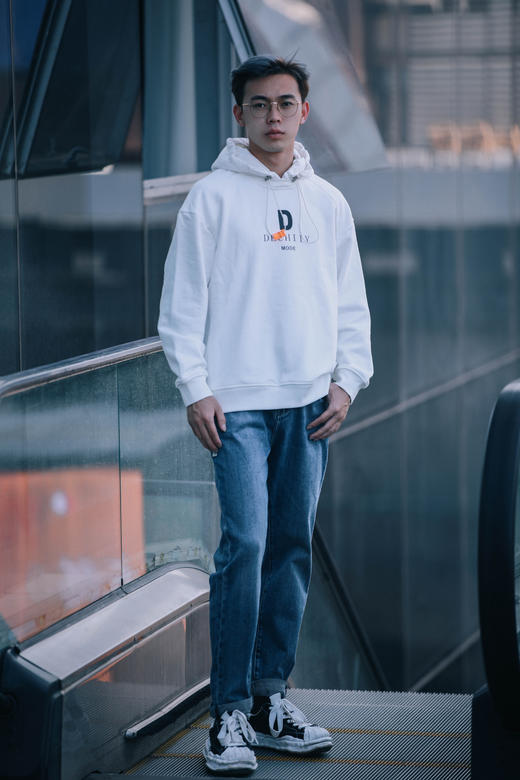 E13906512品牌logo抽象趣味帽衫卫衣 商品图0