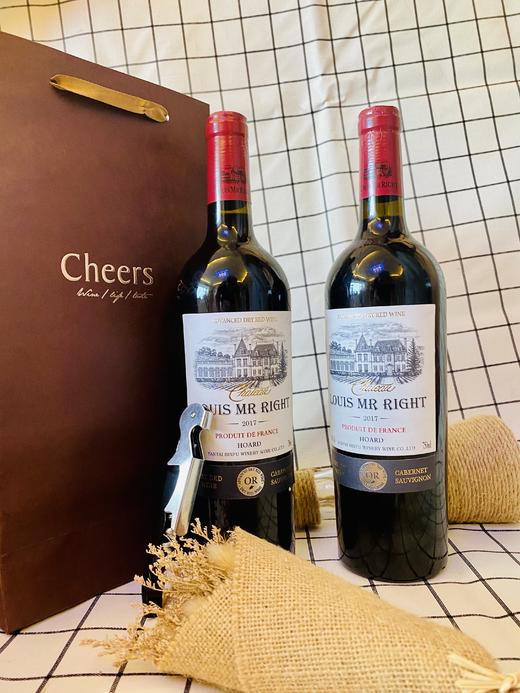 LOUIS MR RIGHT路易白马庄窖藏干红葡萄酒    750ml*2瓶 07.25 商品图0