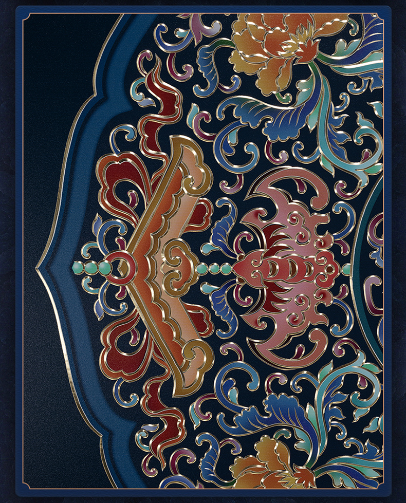 铜师傅 手工錾刻 铜雕画《吉祥图》