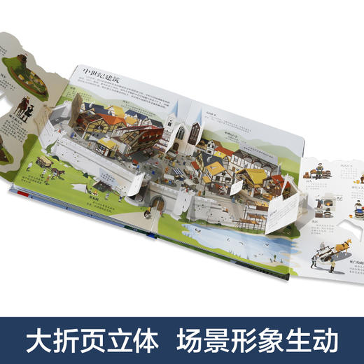 乐乐趣揭秘翻翻书系列第一辑（共4册）-揭秘建筑 商品图2