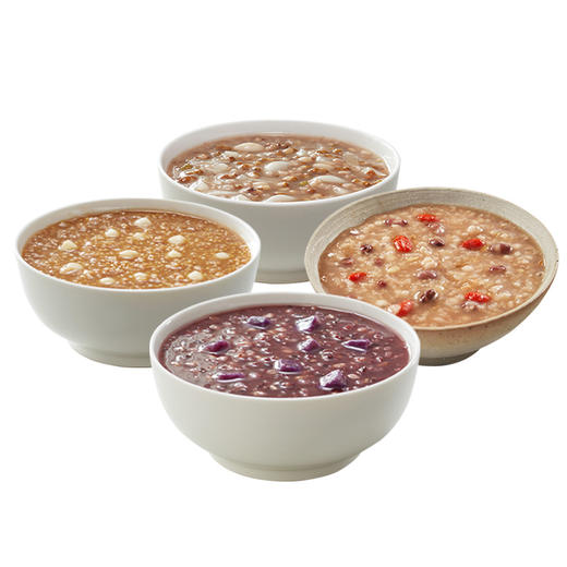 五芳斋 杯装粥礼盒 335克*6杯装 黑糖小米粥/紫薯黑米粥/绿豆百合粥/红豆薏米粥 五谷杂粮粗粮即食粥 商品图1