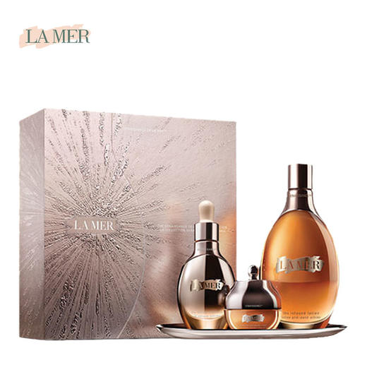 海蓝之谜 鎏金三件套（精华露30mL+精华液150mL+眼霜15mL） 商品图1