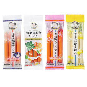 健康小子奶酪味鱼肉肠