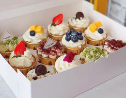 【镇店之宝】 纸杯蛋糕cupcake 12杯