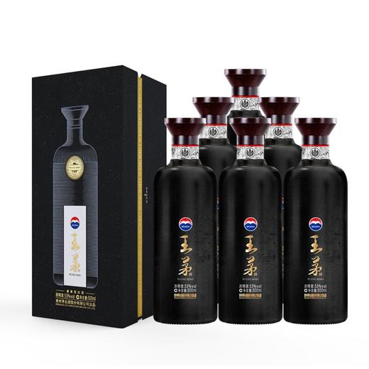 王茅 祥雅 黑 53度 酱香型白酒 500ml*6整箱装 商品图0