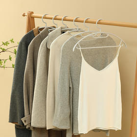 FaSoLa多功能晾衣架家用阳台成人挂衣收纳无痕防滑干湿两用撑衣架