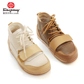 富贵吉祥平底个性休闲面包鞋F25a042