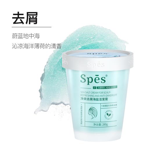 Spes海盐洁发膏（净澈丰盈款/净爽去屑款） 商品图6