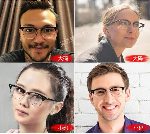 RayBan/雷朋板材眼镜框男女中性款近视眼镜架RB5154 商品图3