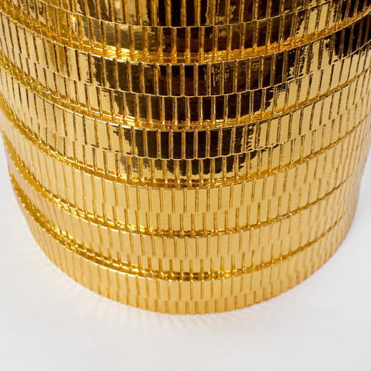 聚宝盆 日进斗金纯铜古法贴金工艺 商品图5