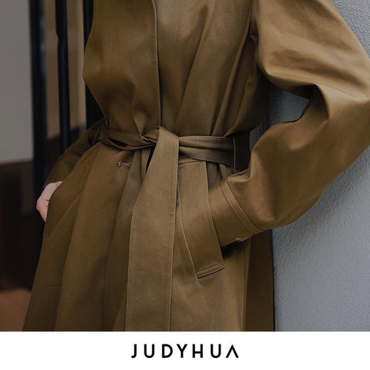 JUDYHUA Oversized 宽松风衣 商品图3