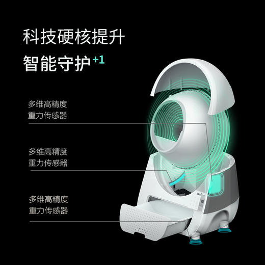 CATLINK猫咪全自动智能猫砂盆PRO大号半封闭式防外溅除臭 商品图4