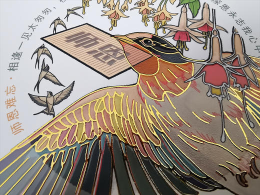 【上海造币】“飞燕知恩”教师节银章 商品图9