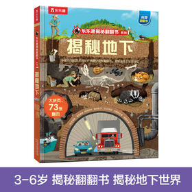 乐乐趣揭秘翻翻书系列第三辑—揭秘地下