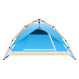 Seashore纵贯线双人双层自动帐篷zp-11a /240×180×130 cm【CZ】