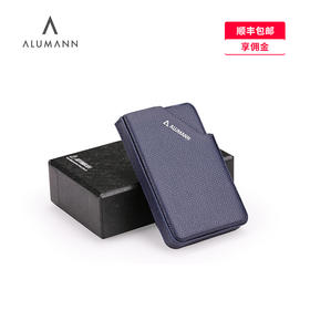 旅漫/Alumann 真皮卡包名片包头层小牛皮名片夹套