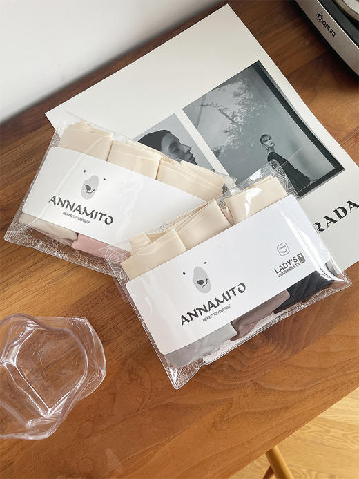老米优品 / 3条装！飓舒服！飓好穿！简直就是神仙质感！《奶油系列—莫代尔中篙腰女士内裤》保证你穿了就想把它焊在身上，完全无感的一款，亲肤感真的像面膜般软软糯糯！NK210901A 商品图14