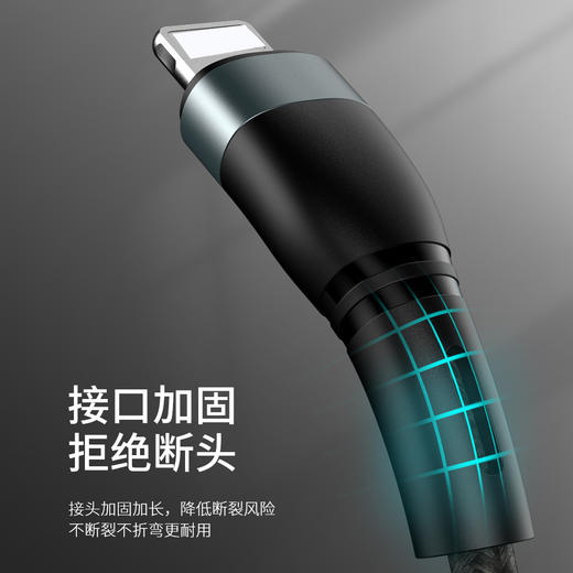 闪充1拖3手机数据线 适用于OPPO VIVO 华为 小米手机数据线安卓线 商品图3