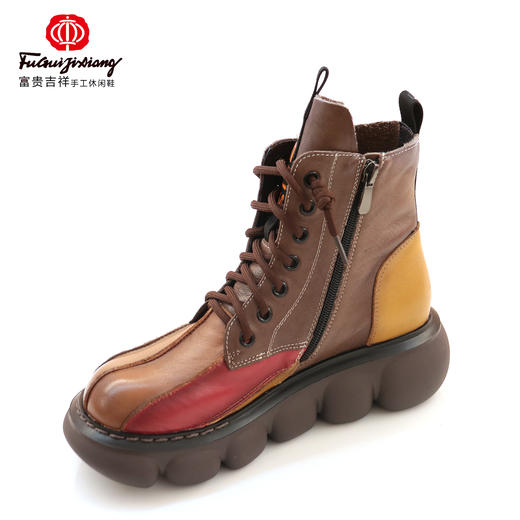 富贵吉祥超轻厚底个性休闲时尚女鞋F216021 商品图1