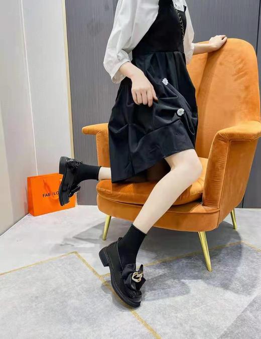 富贵吉祥蝴蝶结乐福鞋F205011 商品图3