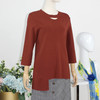 FOCALS福柯斯女装秋季新款圆领套头上衣设计师风格针织衫FYJCM586 商品缩略图1