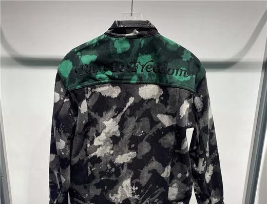 311108507 坚持我的/jasonwood 男装 秋季街头潮流翻领牛仔夹克 商品图3