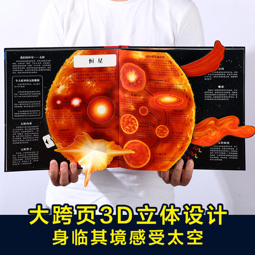 乐乐趣趣味科普立体书系列-太空   适读年龄：4+ 商品图2
