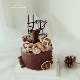 【梦龙熊熊】叮当CAKE爆款生日蛋糕-梦龙脆皮蛋糕