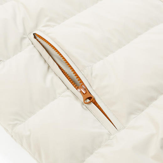 METTE2021年秋冬新品男士90白鹅绒背心时尚无袖连帽加厚羽绒马甲 商品图5