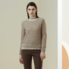 METTE羊绒世家2021年秋冬新品女士羊绒衫时尚镂空针织打底衫毛衣 商品缩略图2