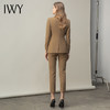IWY/卡其色气质高端西装套装女长袖修身一粒扣总裁正装面试工作服CP11378 商品缩略图8