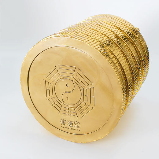 聚宝盆 日进斗金纯铜古法贴金工艺 商品图4