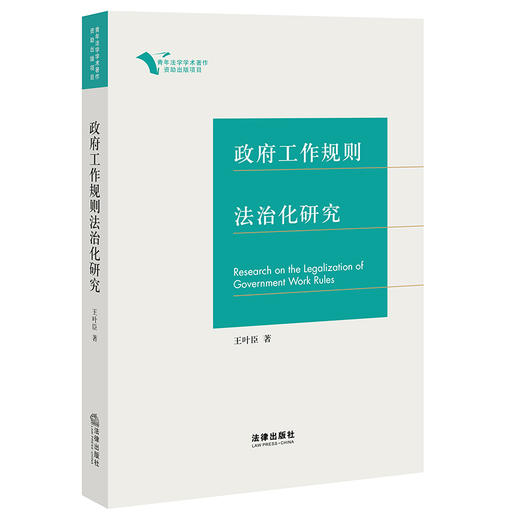 政府工作规则法治化研究 王叶臣著 商品图1