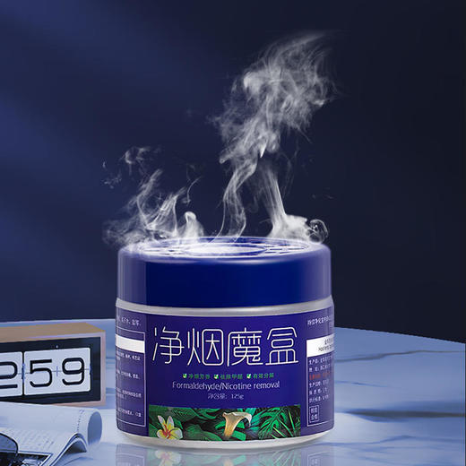 【给家清新的环境】清析工场空气净烟魔盒净化空气吸附甲醛除醛祛味 商品图0