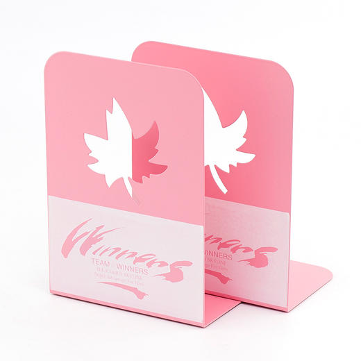 【2片装书立架】L型简约大号书夹镂空书靠书挡学生用伸缩书立桌面收纳创意高中生简易桌上固定书本立书架放书金属支撑架 商品图4