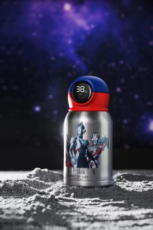 曙曦奥特曼儿童智能温显保温杯316L 500ml 商品图4
