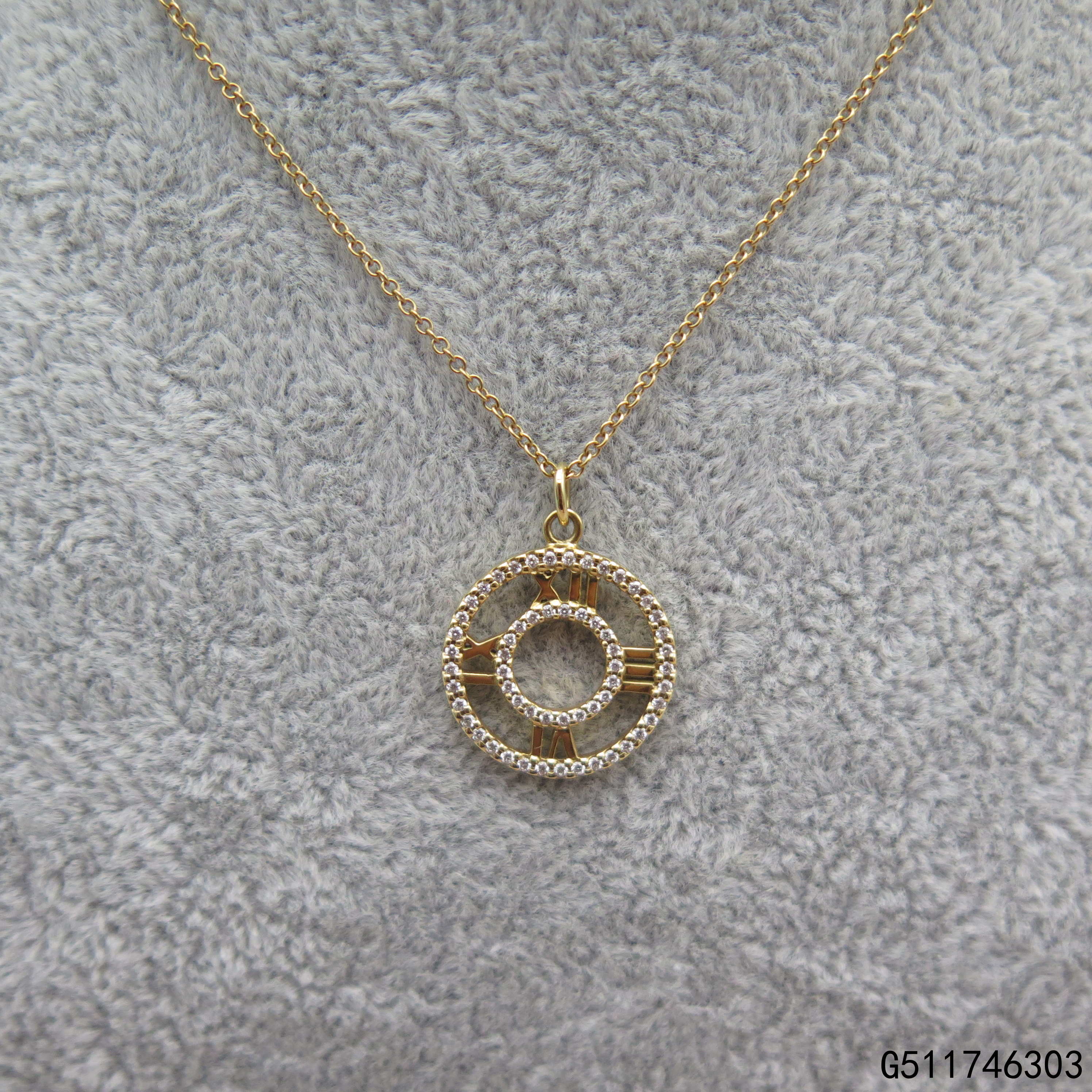 【二手95新】蒂芙尼tiffany atlas镂空项链